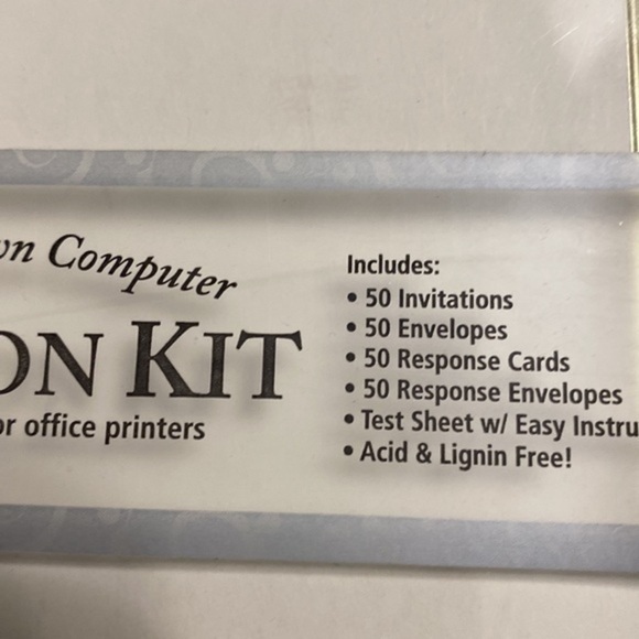 Gartner Studio wedding invitation kit ( set of 2) 50 count each - Picture 6 of 7